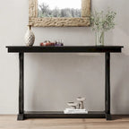 Console rustique vintage de 48 pouces, table d'entrée de style ferme