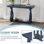 Console rustique vintage de 48 pouces, table d'entrée de style ferme