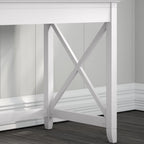 Bureau d'angle en L de 60" avec classeur mobile pour bureau à domicile