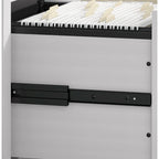 Bureau d'angle en L de 60" avec classeur mobile pour bureau à domicile