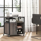 Meuble Classeur Mobile sur Roulettes avec Station de Charge Intégrée – Capacité de 104 kg