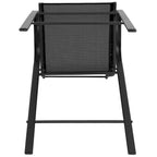 Lot de 4 tabourets de bar d'extérieur avec matériau Flex Comfort - Tabouret de terrasse