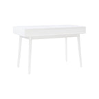 Bureau de travail moderne du milieu du siècle de 119 cm avec 2 tiroirs et une étagère ouverte