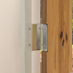 Vitrine/armoire de salle de bain en bois finition chêne - 180,1 x 80 cm (Hxl)