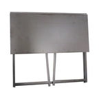 Bureau d'écriture pliable – Table de bureau PC compacte, MDF et cadre métallique