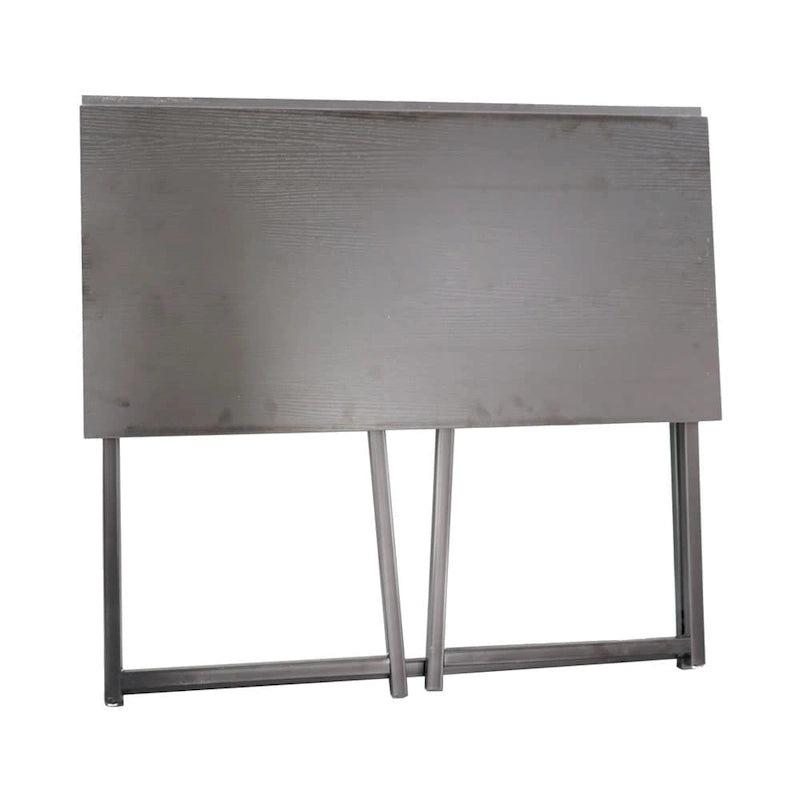 Bureau d'écriture pliable – Table de bureau PC compacte, MDF et cadre métallique