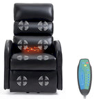 Fauteuil de massage électrique releveur – 8 points de massage, 5 modes de vibration