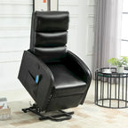Fauteuil de massage électrique releveur – 8 points de massage, 5 modes de vibration