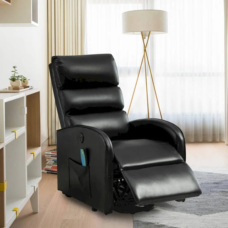 Fauteuil de massage électrique releveur – 8 points de massage, 5 modes de vibration