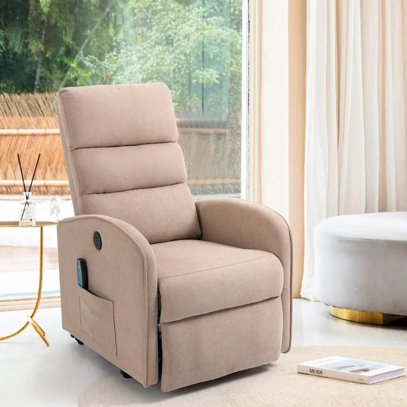 Fauteuil de massage électrique releveur – 8 points de massage, 5 modes de vibration