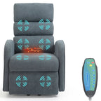 Fauteuil de massage électrique releveur – 8 points de massage, 5 modes de vibration
