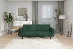 Convertible Futon Sofa Reclining Adjustable Back Couch Bed Sleeper