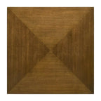 Table basse Hayward en noyer avec parquet en losange