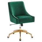 Chaise de bureau Discern Performance en velours
