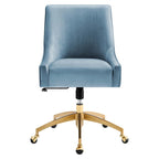 Chaise de bureau Discern Performance en velours