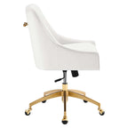 Chaise de bureau Discern Performance en velours