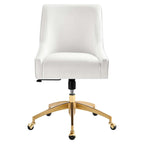Chaise de bureau Discern Performance en velours