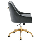 Chaise de bureau Discern Performance en velours