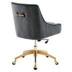 Chaise de bureau Discern Performance en velours