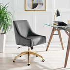 Chaise de bureau Discern Performance en velours