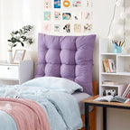 Tête de lit capitonnée gonflée pour lit jumeau XL pour dortoir et chambre à coucher