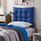 Tête de lit capitonnée gonflée pour lit jumeau XL pour dortoir et chambre à coucher