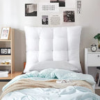 Tête de lit capitonnée gonflée pour lit jumeau XL pour dortoir et chambre à coucher