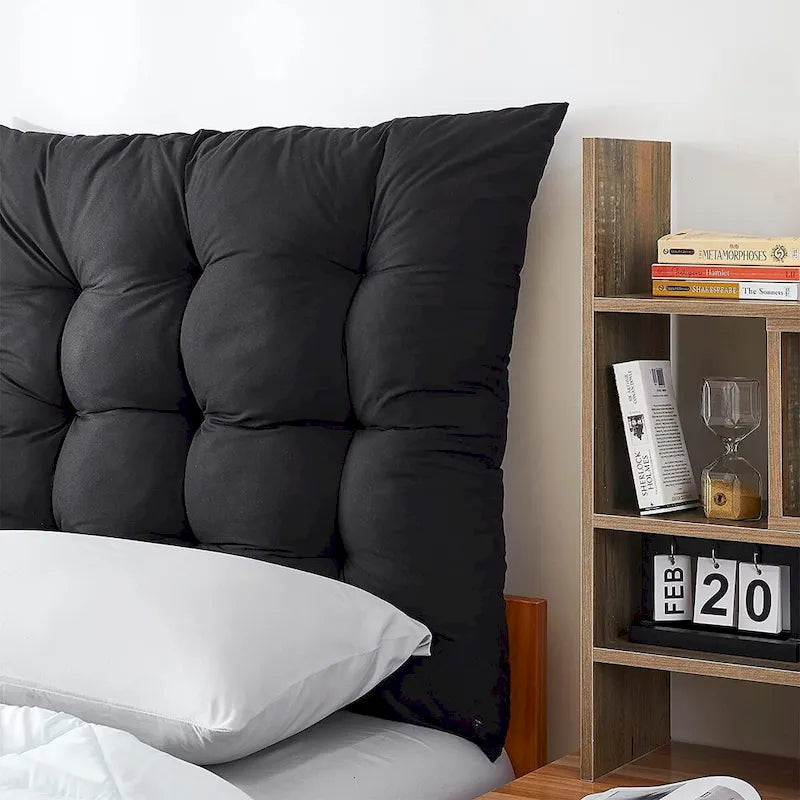 Tête de lit capitonnée gonflée pour lit jumeau XL pour dortoir et chambre à coucher
