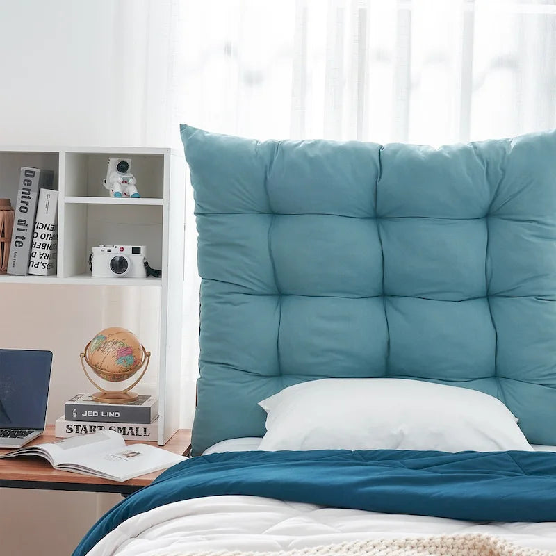 Tête de lit capitonnée gonflée pour lit jumeau XL pour dortoir et chambre à coucher