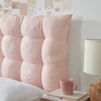Tête de lit capitonnée gonflée pour lit jumeau XL pour dortoir et chambre à coucher