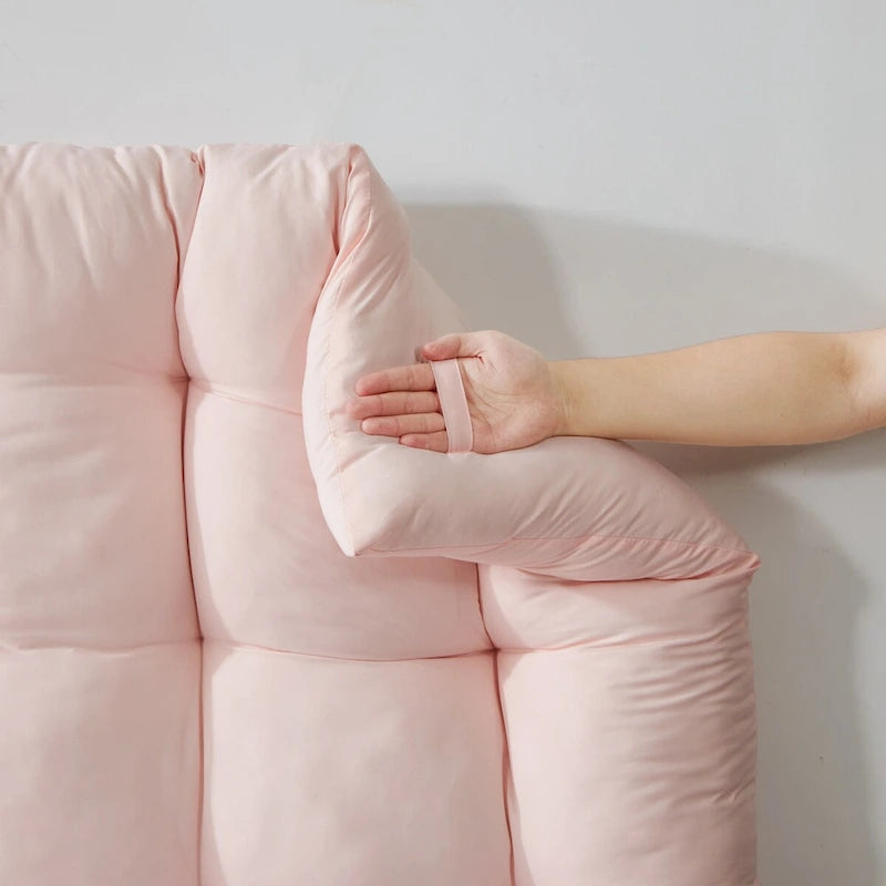 Tête de lit capitonnée gonflée pour lit jumeau XL pour dortoir et chambre à coucher