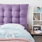 Tête de lit capitonnée gonflée pour lit jumeau XL pour dortoir et chambre à coucher